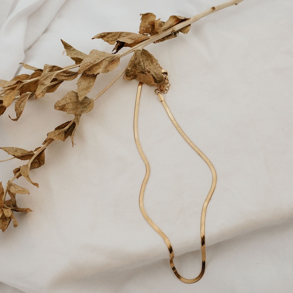 18K Plated Snake Chain